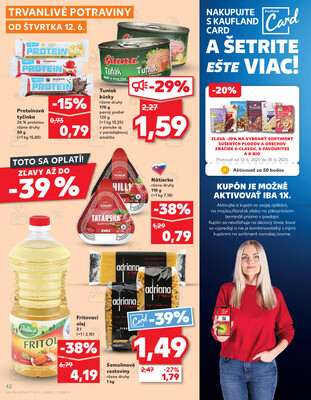 Kaufland 12.6. - 18.6. - Kaufland Sabinov