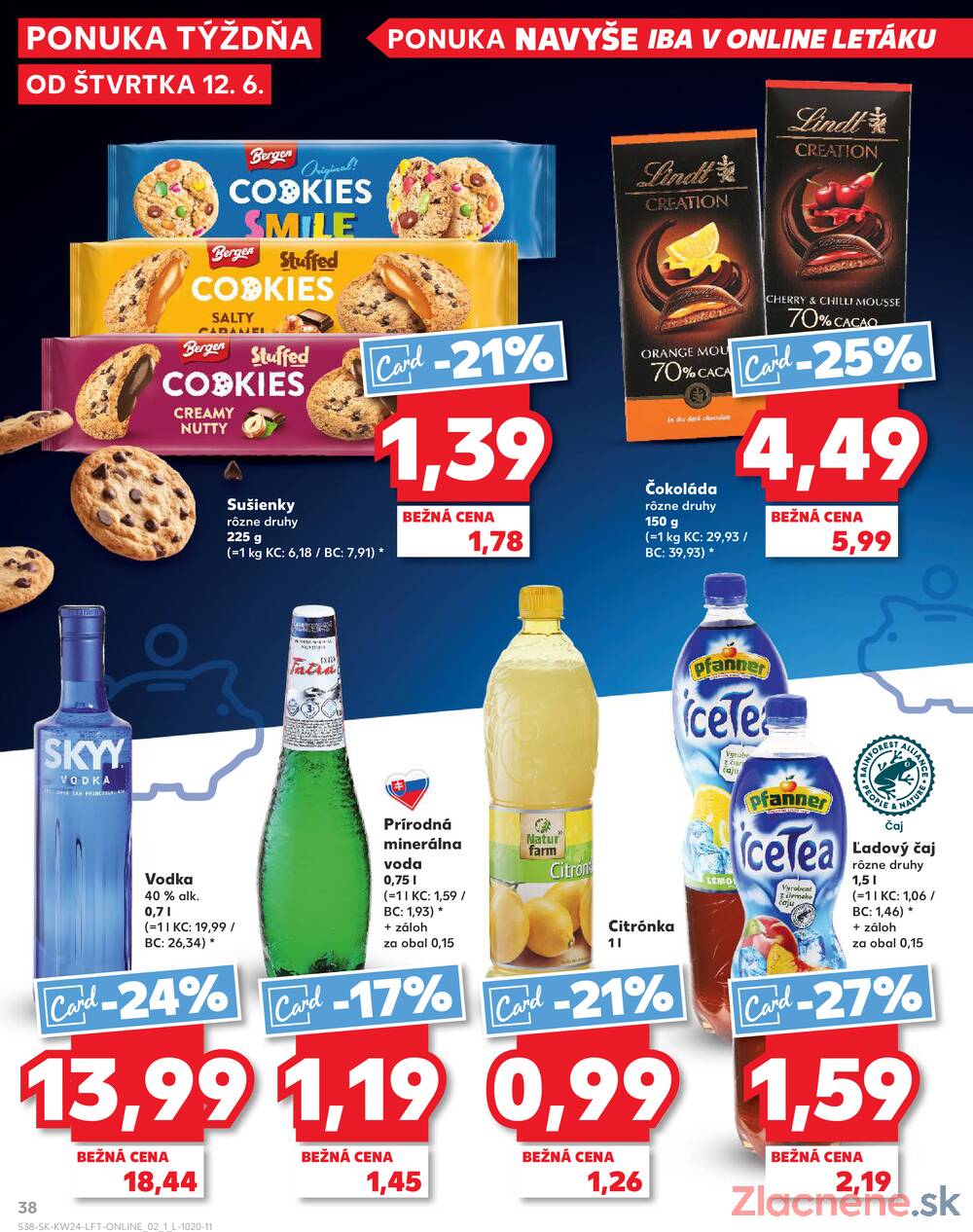 Leták Kaufland - Kaufland 12.6. - 18.6. - Kaufland Piešťany - strana 38