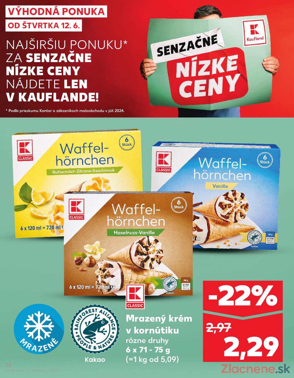 Leták Kaufland - Kaufland 12.6. - 18.6. - Kaufland Bratislava - Podunajské Biskupice - strana 32