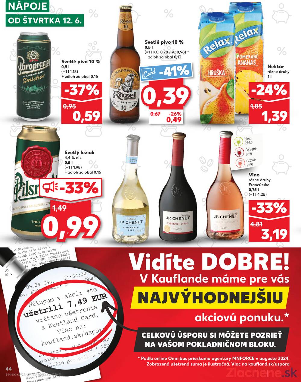 Leták Kaufland - Kaufland 12.6. - 18.6. - Kaufland Zvolen - strana 44