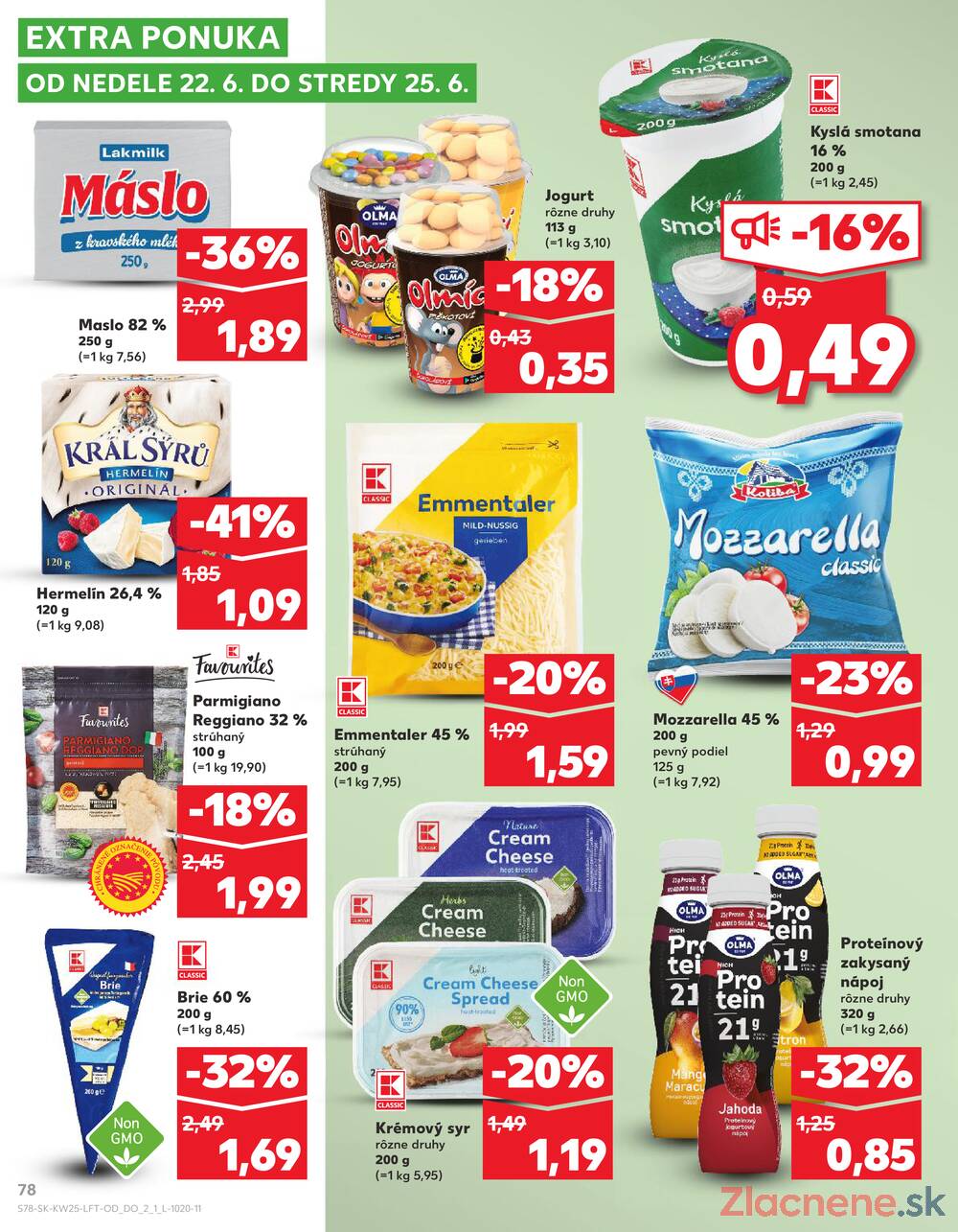 Leták Kaufland - Kaufland 19.6. - 25.6. - Kaufland Brezno - strana 78