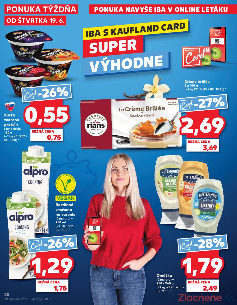 Leták Kaufland - Kaufland 19.6. - 25.6. - Kaufland Bratislava - Bory - strana 28