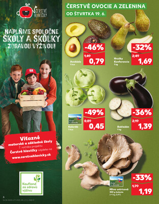 Kaufland 19.6. - 25.6. - Kaufland Bratislava - Bory