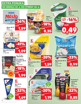 Kaufland 19.6. - 25.6. - Kaufland Bratislava - Bory