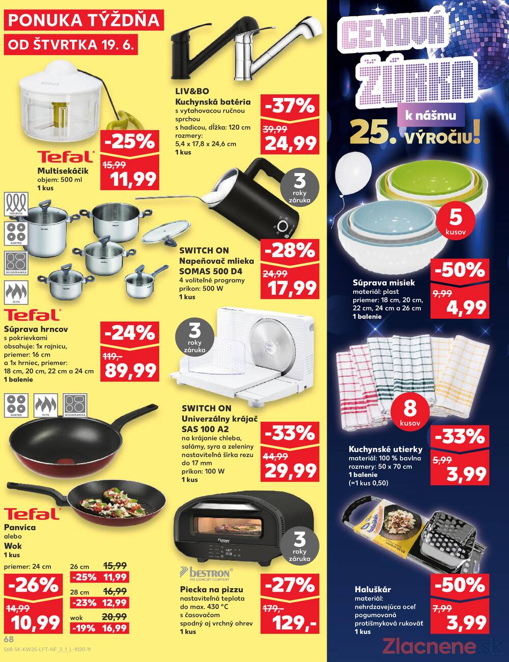 Leták Kaufland - Kaufland 19.6. - 25.6. - Kaufland Bratislava - Petržalka - strana 68