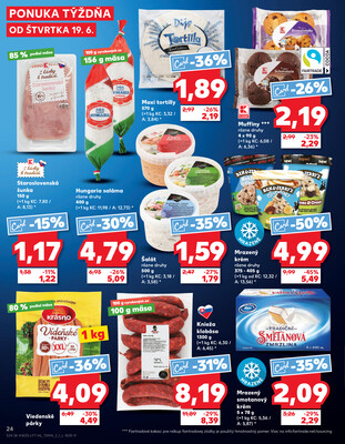 Kaufland 19.6. - 25.6. - Kaufland Bratislava - Petržalka