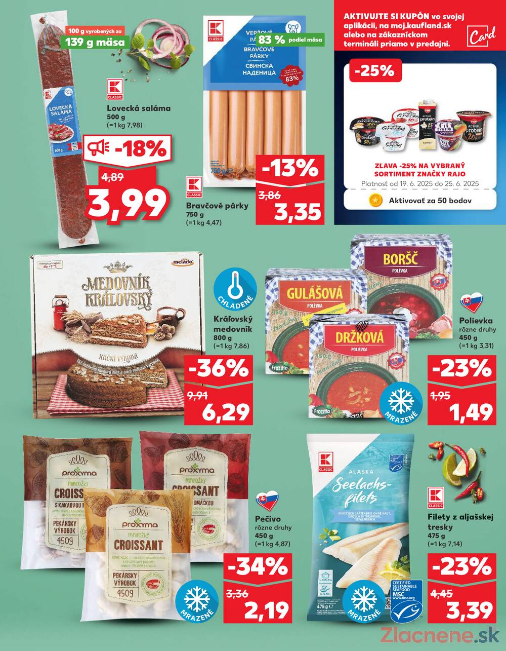Leták Kaufland - Kaufland 19.6. - 25.6. - Kaufland Bratislava - Rača - strana 35