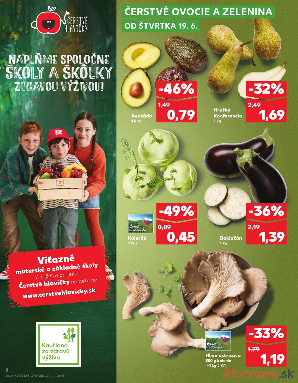 Leták Kaufland - Kaufland 19.6. - 25.6. - Bratislava-Patrónka - strana 6