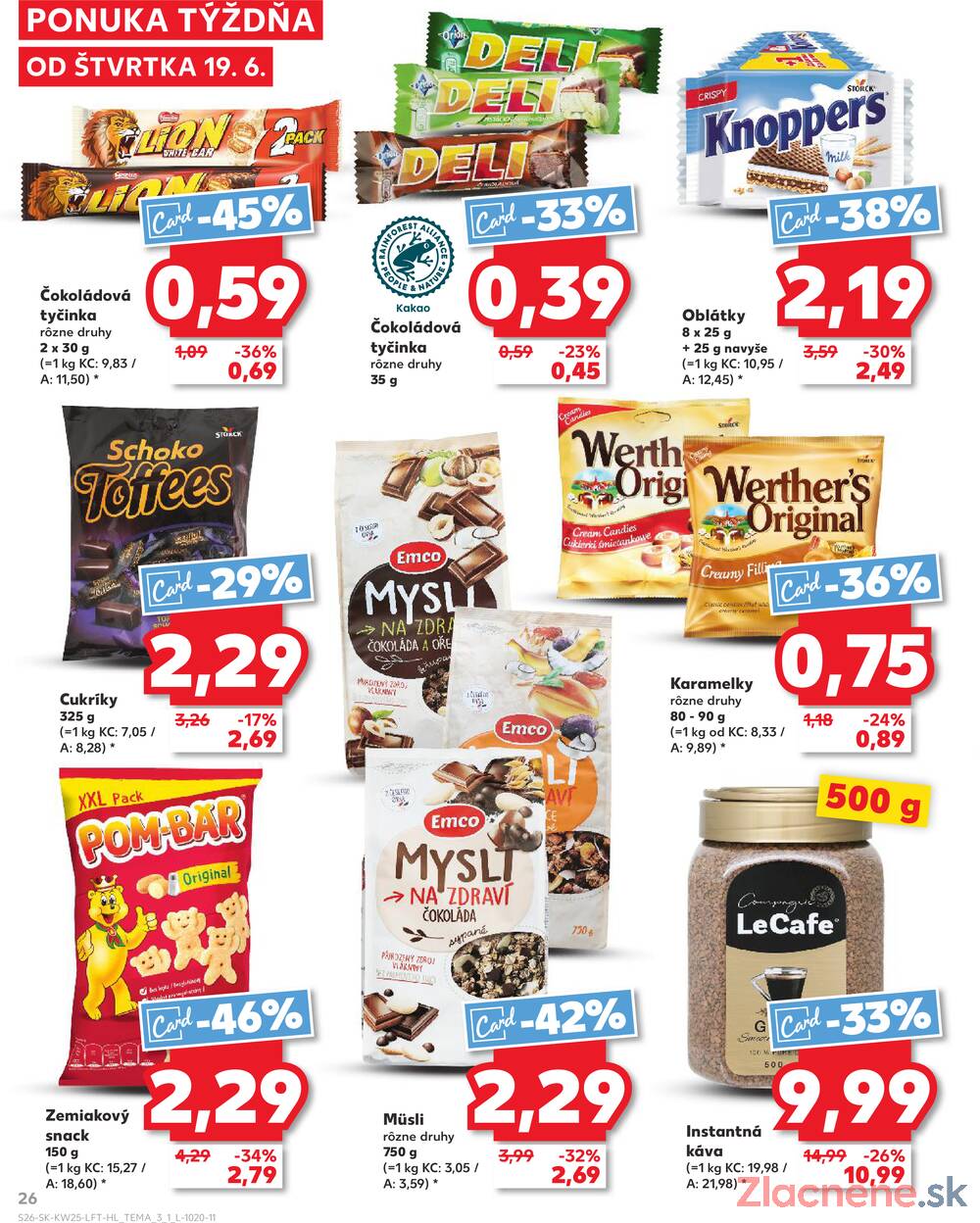 Leták Kaufland - Kaufland 19.6. - 25.6. - Kaufland Malacky - strana 26