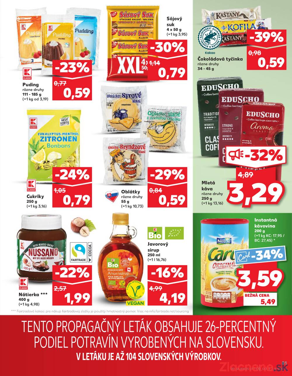 Leták Kaufland - Kaufland 19.6. - 25.6. - Kaufland Bratislava - Nové Mesto - strana 81