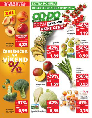 Kaufland 19.6. - 25.6. - Kaufland Bratislava - Nové Mesto