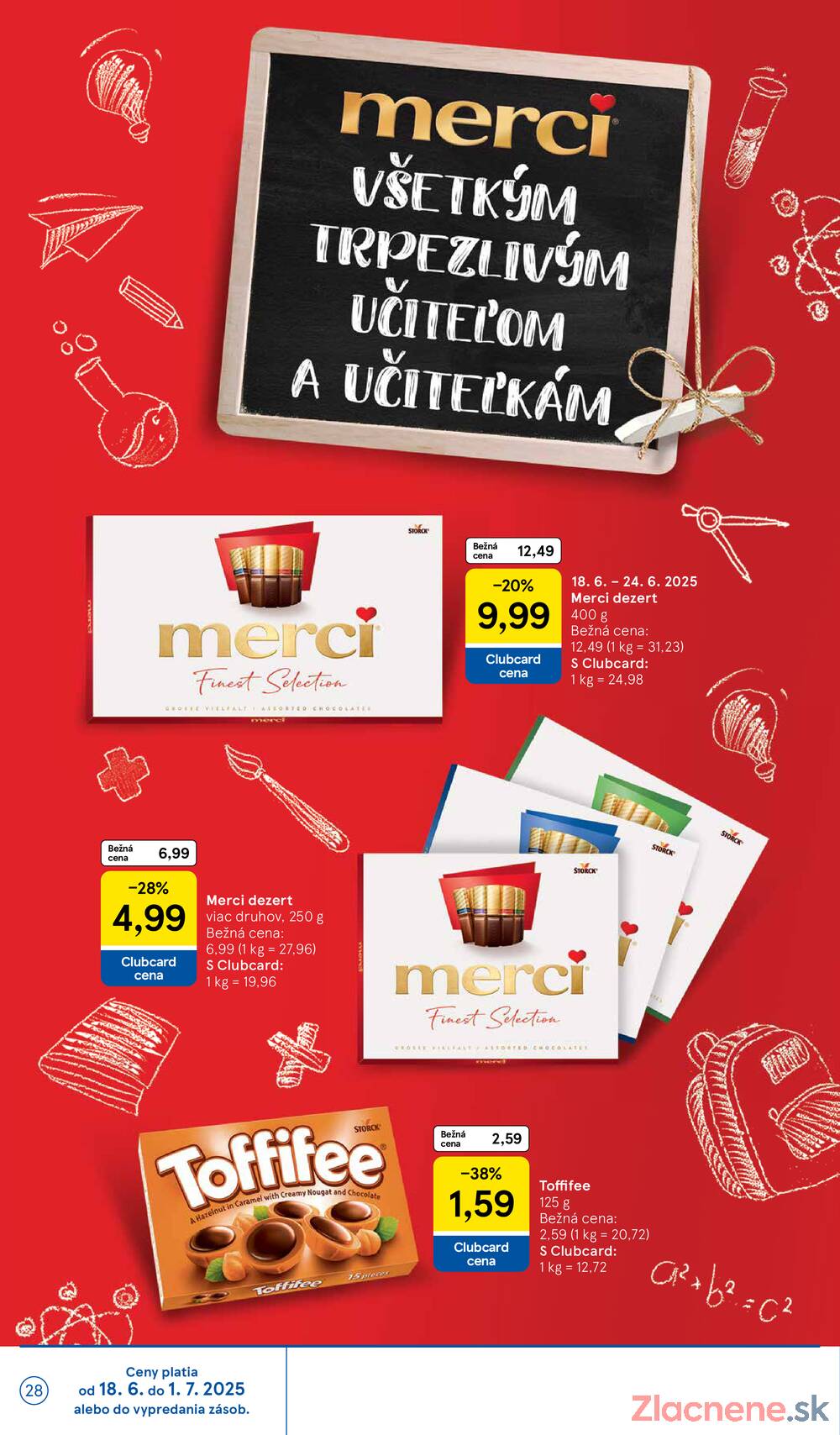 Leták Tesco - Tesco supermarkety od 18.6. do 24.6.2025 - strana 28 Leták Tesco - Tesco supermarkety od 18.6. do 24.6.2025 - strana 28