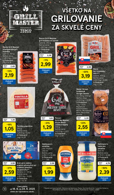 Tesco malé hypermarkety od 18.6. do 24.6.2025