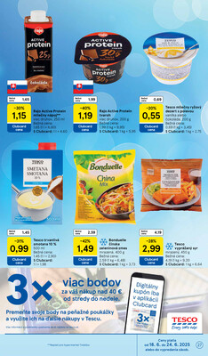 Tesco malé hypermarkety od 18.6. do 24.6.2025