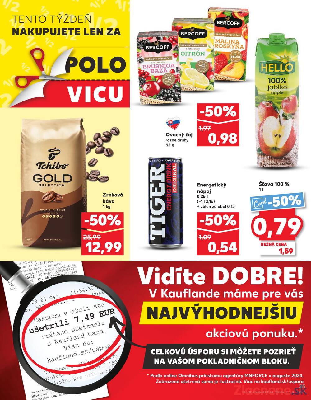 Leták Kaufland - Kaufland 26.6. - 2.7. - Kaufland Bytča - strana 25