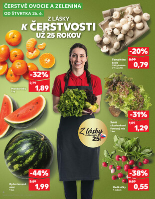 Kaufland 26.6. - 2.7. - Kaufland Rimavská Sobota