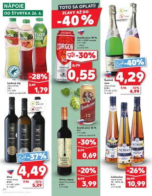 Kaufland 26.6. - 2.7. - Kaufland Rimavská Sobota