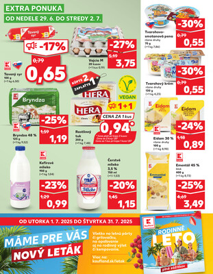 Kaufland 26.6. - 2.7. - Kaufland Rimavská Sobota