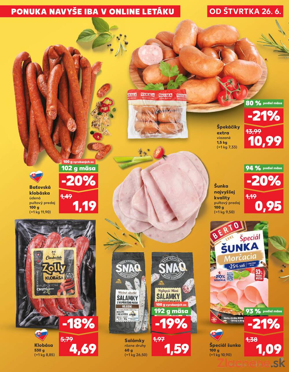 Leták Kaufland - Kaufland 26.6. - 2.7. - Kaufland Púchov - strana 19