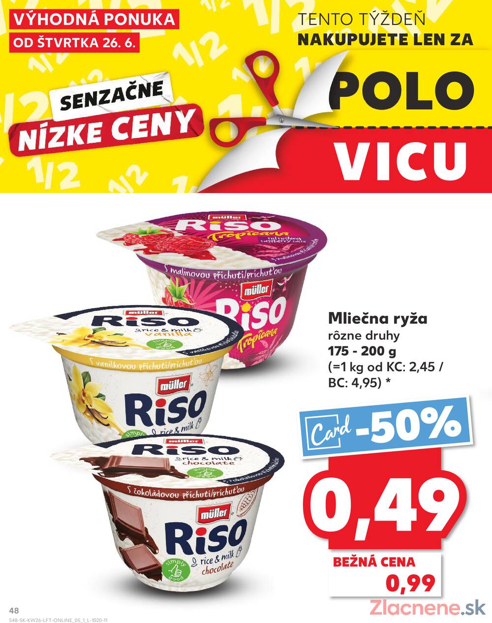 Leták Kaufland - Kaufland 26.6. - 2.7. - Kaufland Trebišov - strana 48
