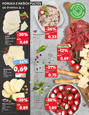Kaufland 26.6. - 2.7. - Kaufland Trebišov
