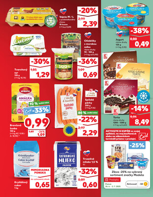 Kaufland 26.6. - 2.7. - Kaufland Trebišov