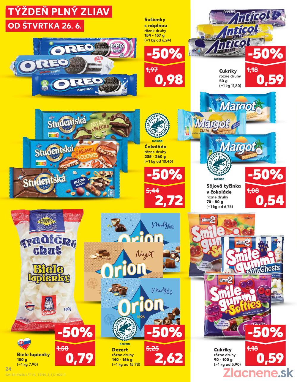 Leták Kaufland - Kaufland 26.6. - 2.7. - Kaufland Poprad - Jiřího Wolkera - strana 24