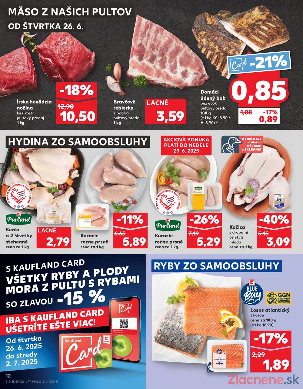 Leták Kaufland - Kaufland 26.6. - 2.7. - Kaufland Dunajská Streda - strana 12