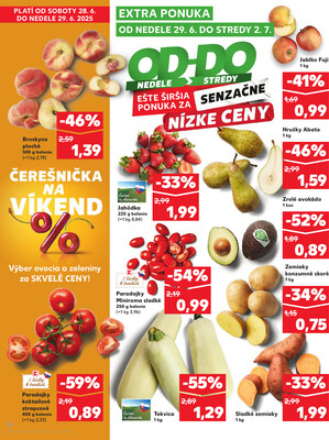 Kaufland 26.6. - 2.7. - Kaufland Prievidza