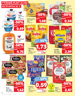 Kaufland 26.6. - 2.7. - Kaufland  Bratislava - Zahorska Bystrica