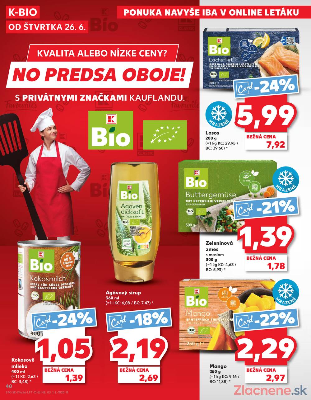 Leták Kaufland - Kaufland 26.6. - 2.7. - Kaufland Nitra-Chrenova - strana 40