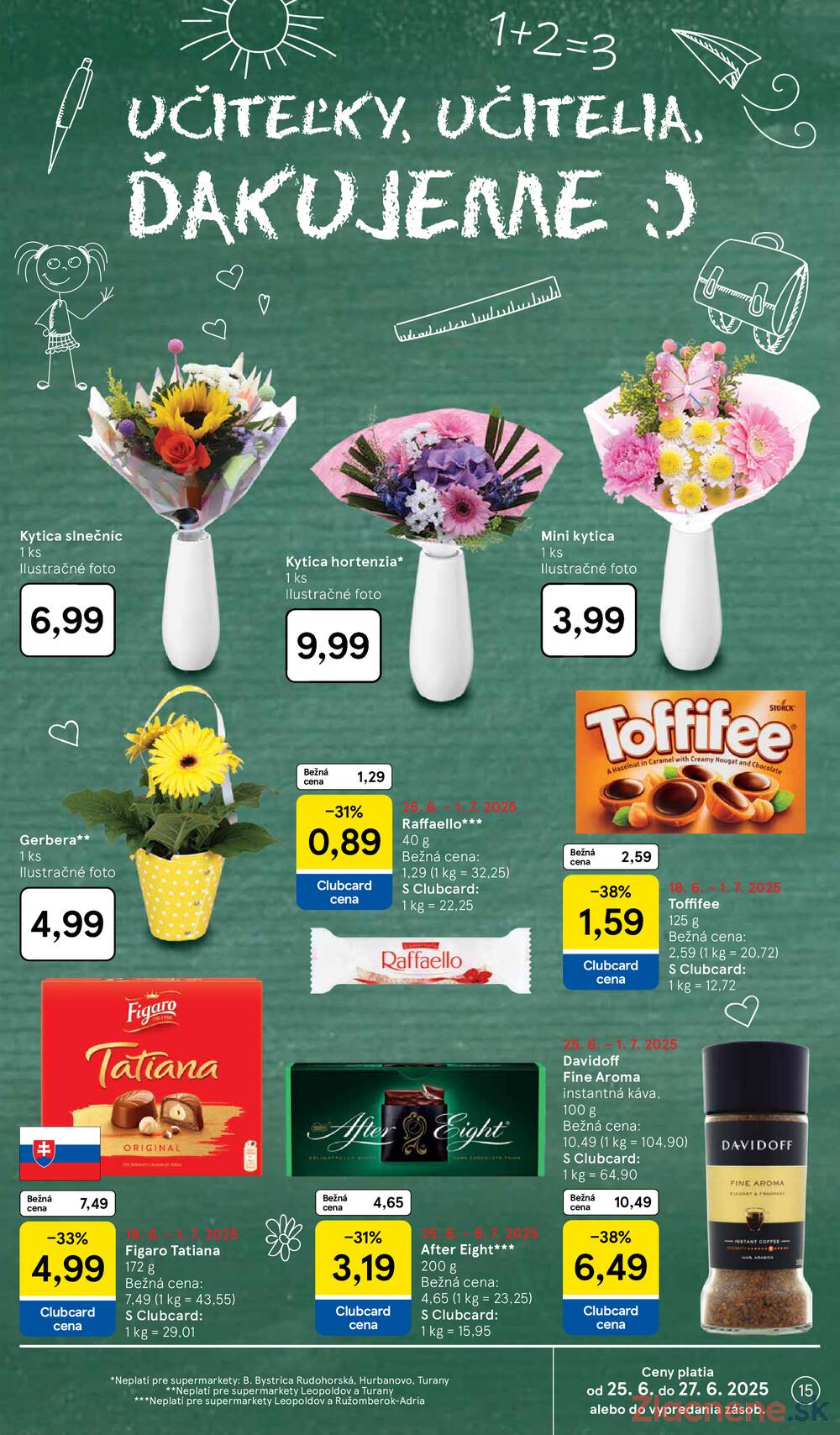 Leták Tesco - Tesco supermarkety od 25.6. do 1.7.2025 - strana 15 Leták Tesco - Tesco supermarkety od 25.6. do 1.7.2025 - strana 15