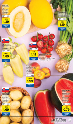 Tesco supermarkety od 25.6. do 1.7.2025