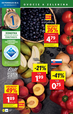 Leták Lidl
		  platný do 6.7.2025 - strana 10