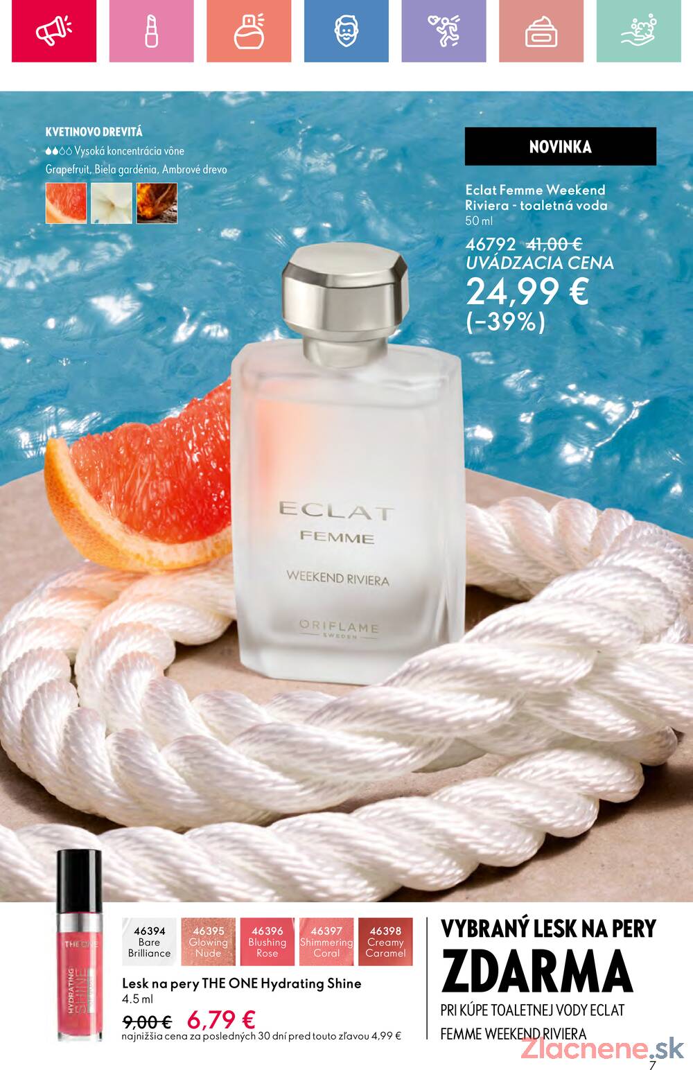 Leták Oriflame - Oriflame do 5.7. - strana 7