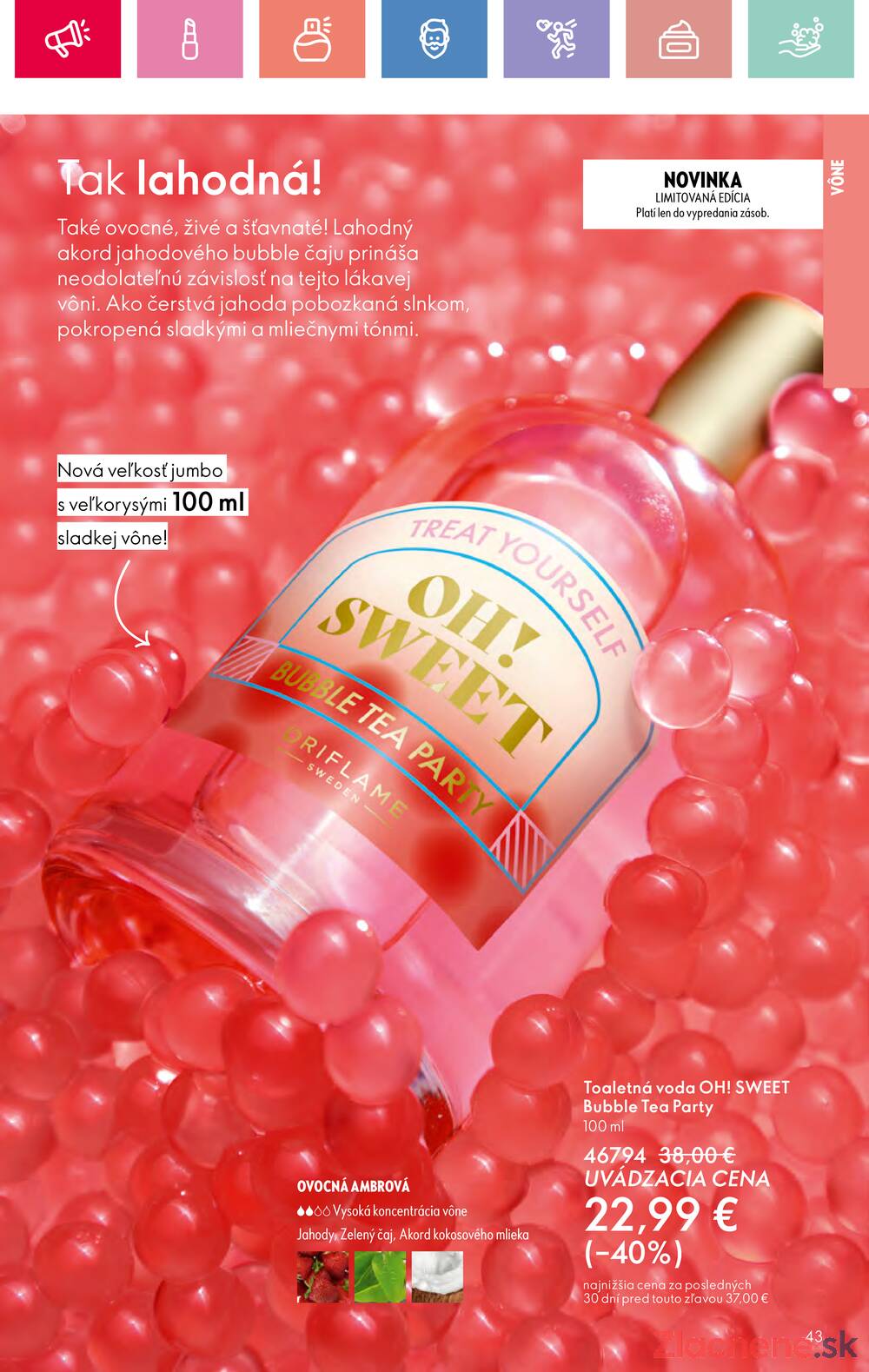 Leták Oriflame - Oriflame do 5.7. - strana 43