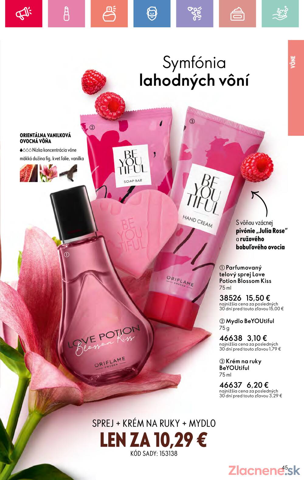 Leták Oriflame - Oriflame do 5.7. - strana 45