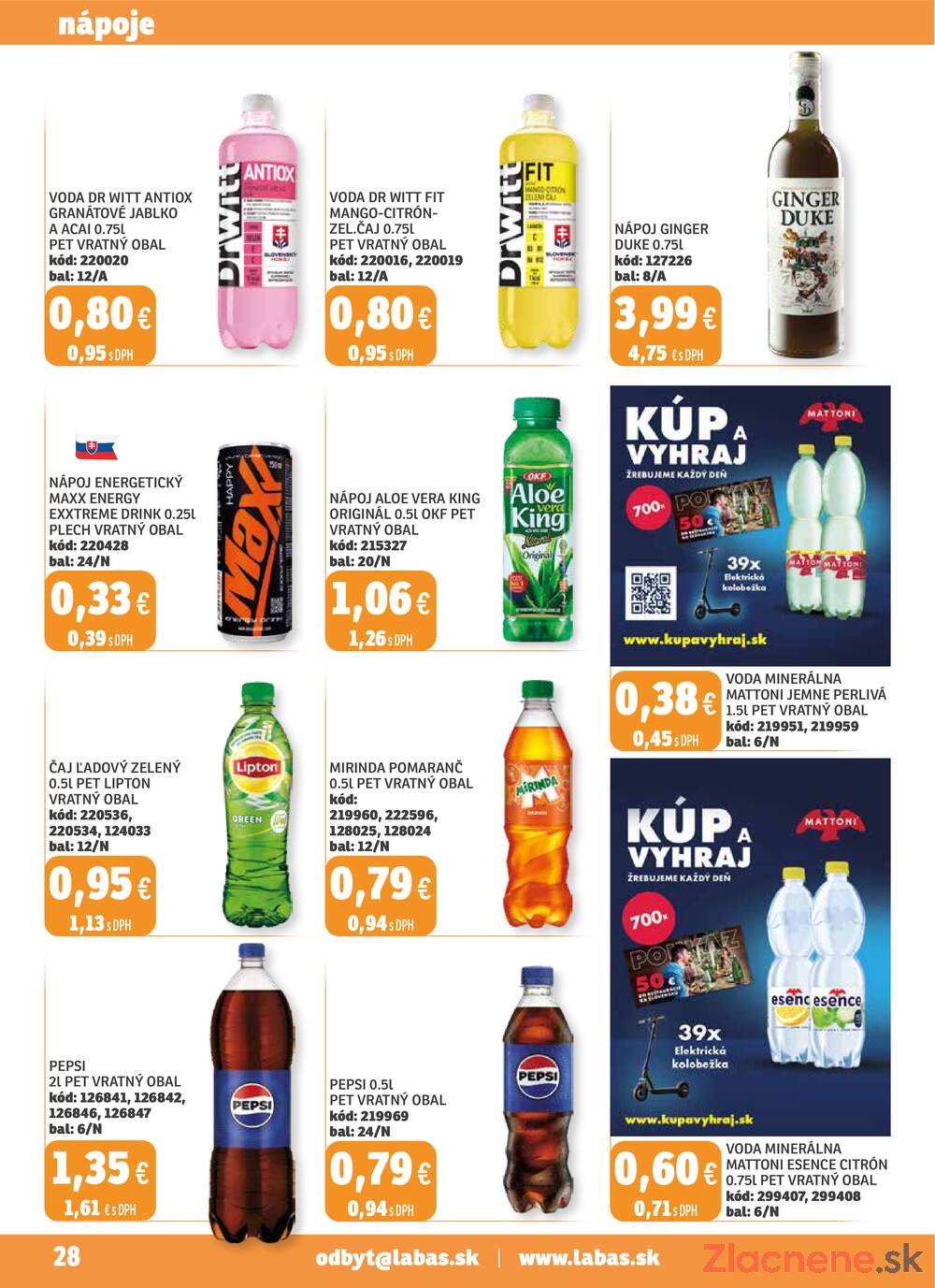 Leták Labaš - Labaš magazín do 10.7. - strana 28