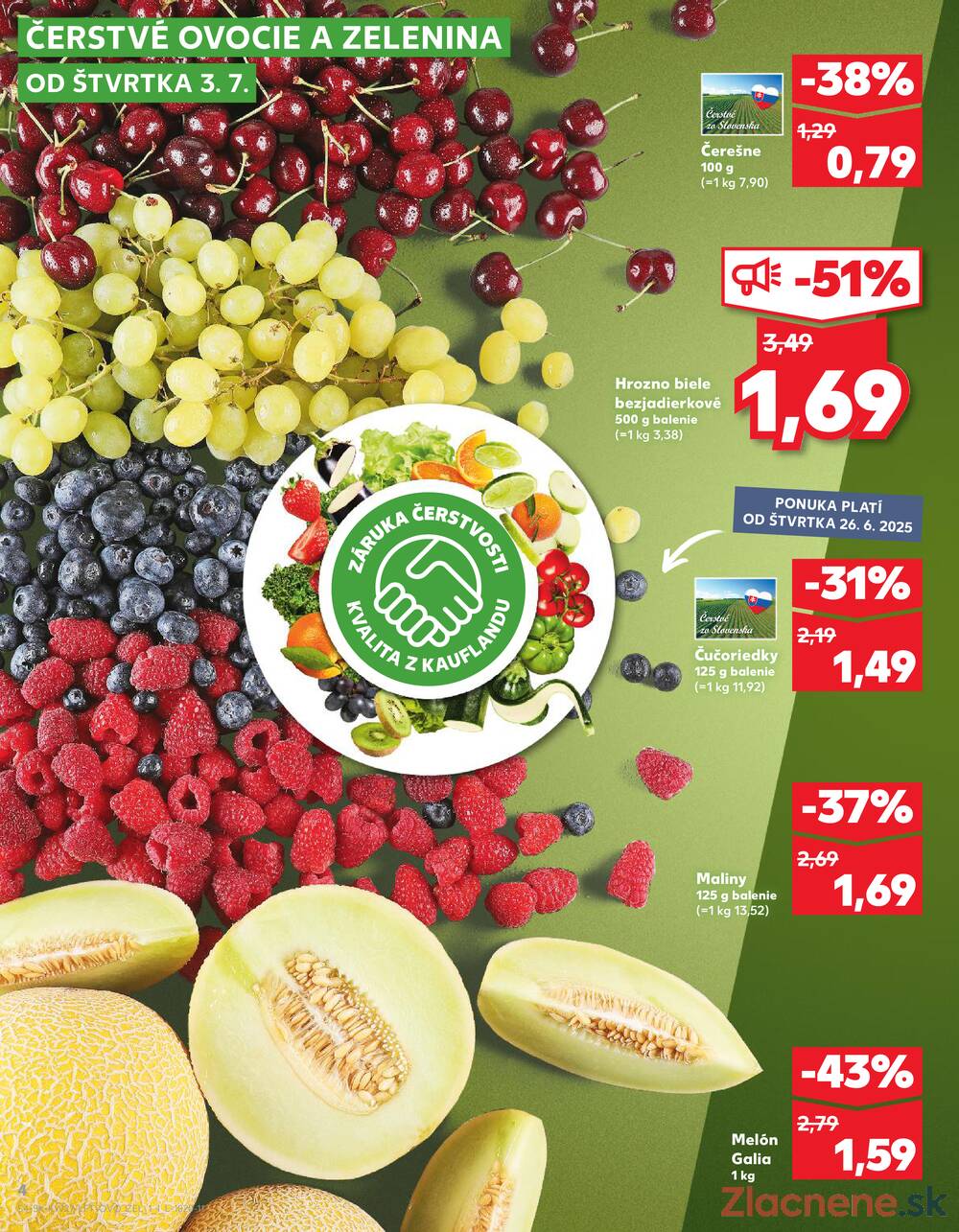 Leták Kaufland - Kaufland 3.7. - 9.7. - Kaufland Stará Ľubovňa - strana 4
