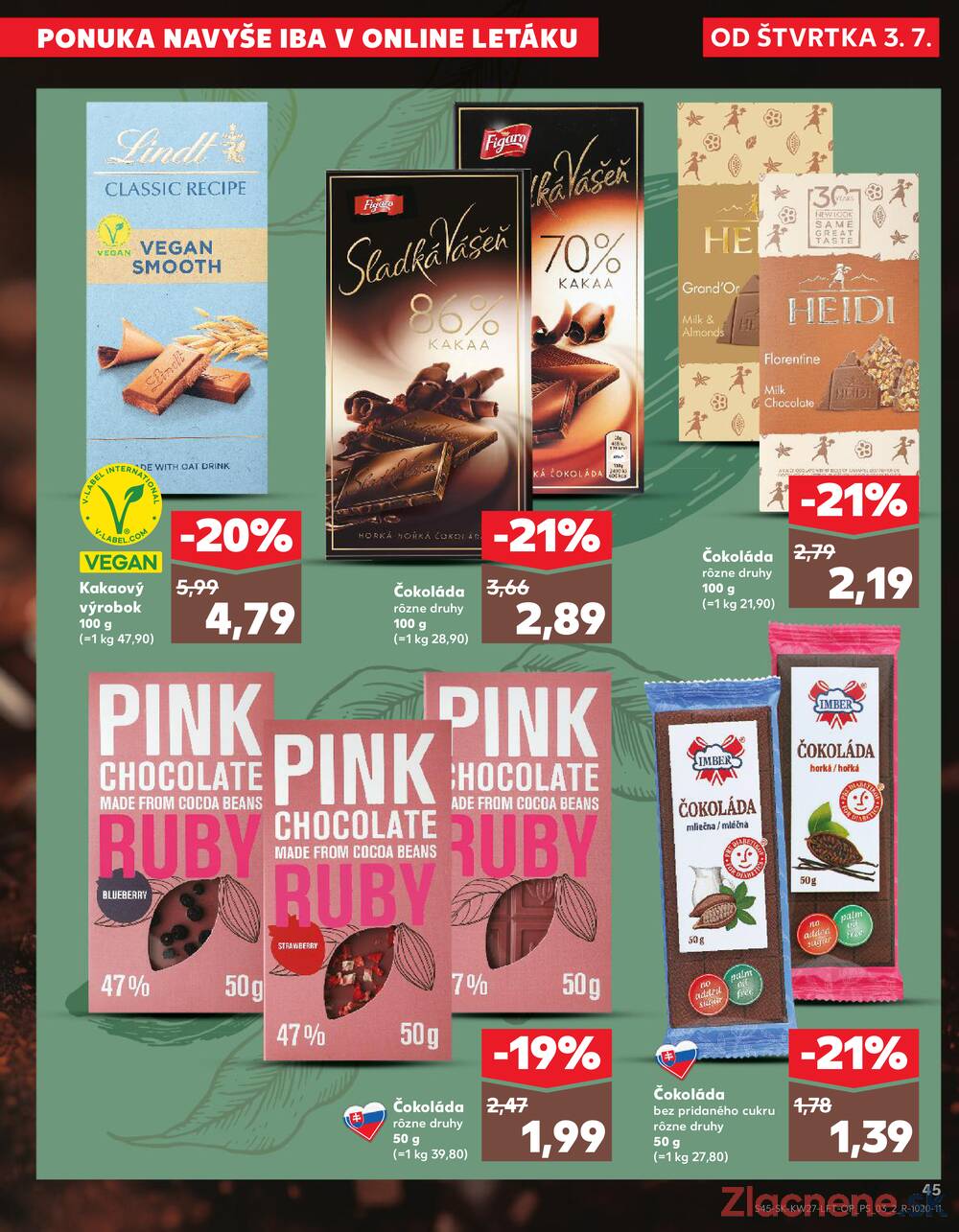 Leták Kaufland - Kaufland 3.7. - 9.7. - Kaufland Trebišov - strana 45