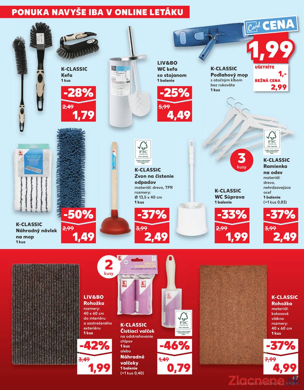 Leták Kaufland - Kaufland 3.7. - 9.7. - Kaufland Trebišov - strana 67