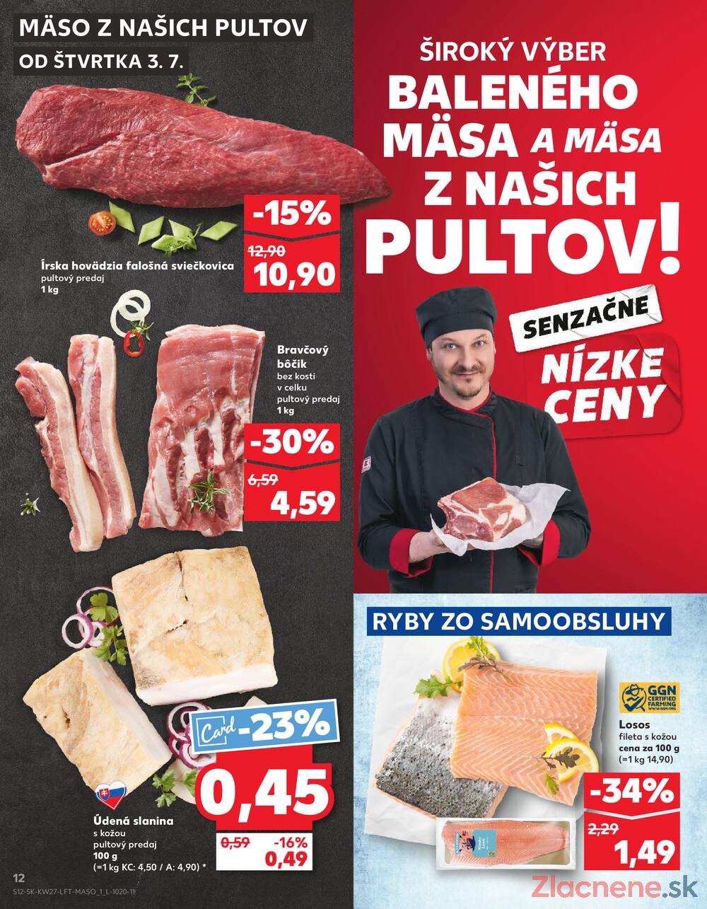 Leták Kaufland - Kaufland 3.7. - 9.7. - Kaufland Lučenec - strana 12