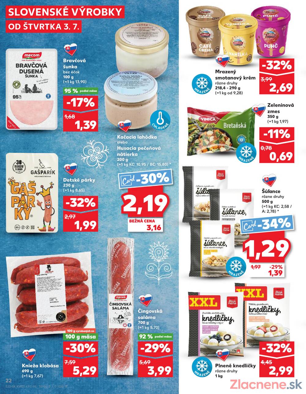 Leták Kaufland - Kaufland 3.7. - 9.7. - Kaufland Lučenec - strana 22