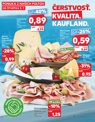 Kaufland 3.7. - 9.7. - Kaufland Lučenec