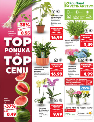 Kaufland 3.7. - 9.7. - Kaufland Poprad - Jiřího Wolkera