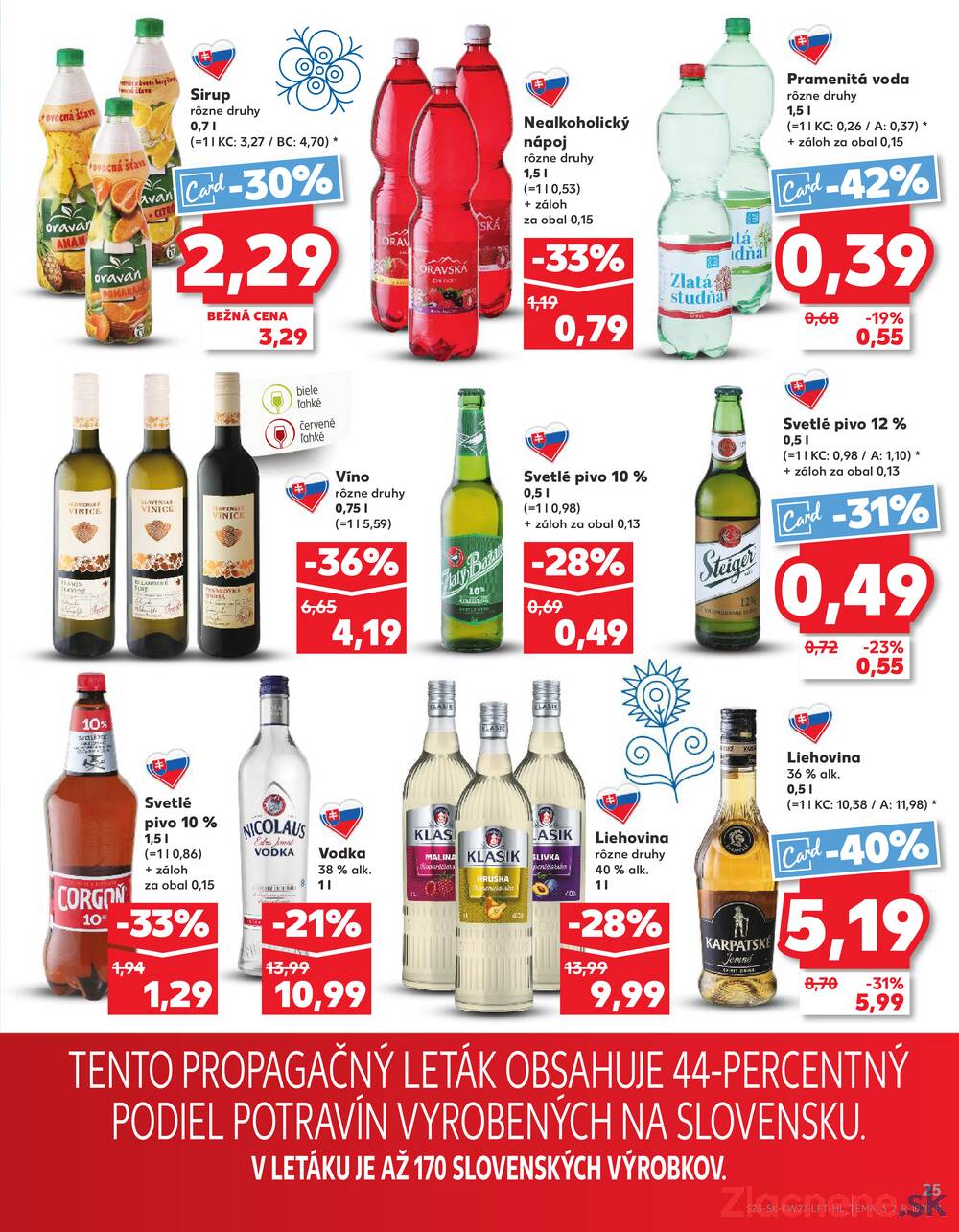Leták Kaufland - Kaufland 3.7. - 9.7. - Kaufland Sereď - strana 25