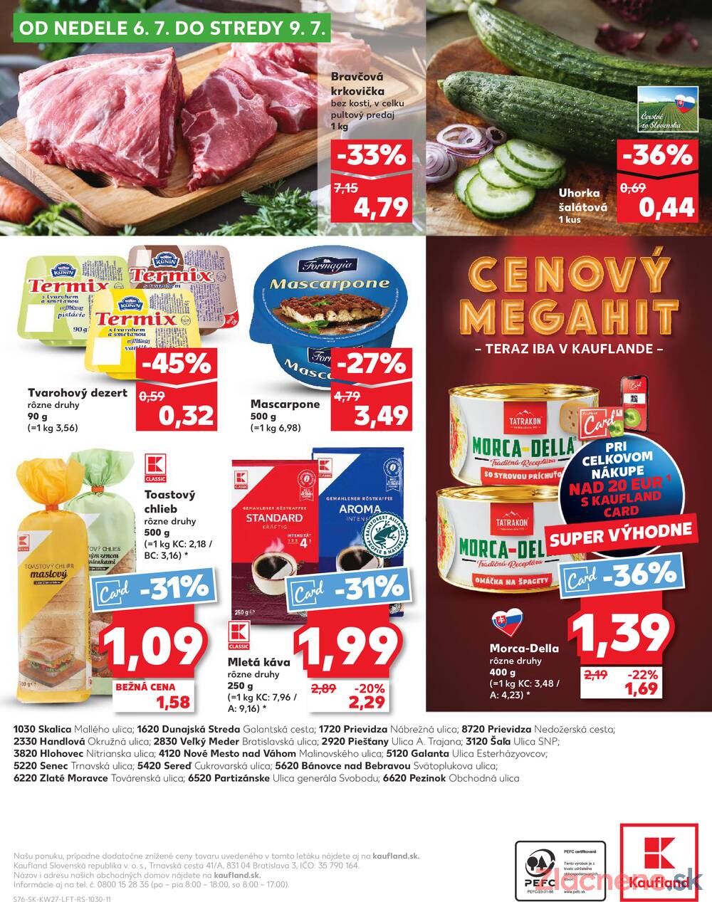 Leták Kaufland - Kaufland 3.7. - 9.7. - Kaufland Zlaté Moravce - strana 76