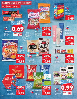 Kaufland 3.7. - 9.7. - Kaufland Topoľčany-Krušovce