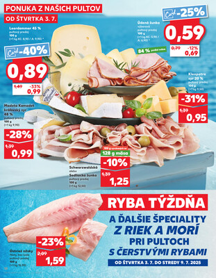 Kaufland 3.7. - 9.7. - Kaufland Prešov - Ľubotice