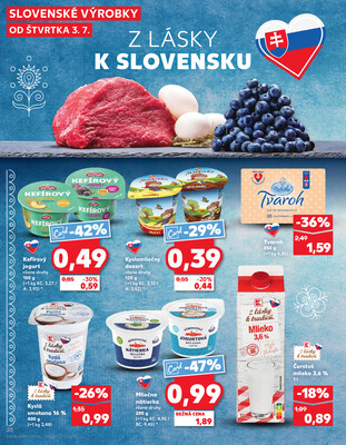 Kaufland 3.7. - 9.7. - Kaufland Prešov - Ľubotice